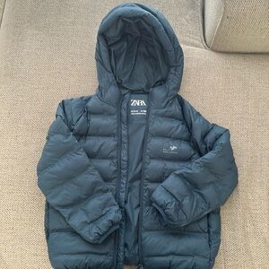 Zara kids puffer jacket size 8-9